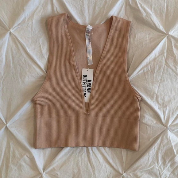 urban outfitters ribbed tank top - Picture 1 of 4